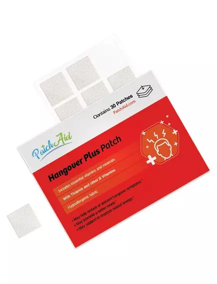 BARIATRICPAL HANGOVER PLUS VITAMIN / ПАТЧ ПОХМІЛЛЯ ПЛЮС ВІТАМІН 30 ДНІВ, фото 7 від магазину біодобавок nutrido.shop