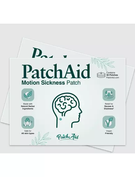 Patch Aid Motion Sickness / Патчі від захитування в транспорті 30 шт. в магазине биодобавок nutrido.shop