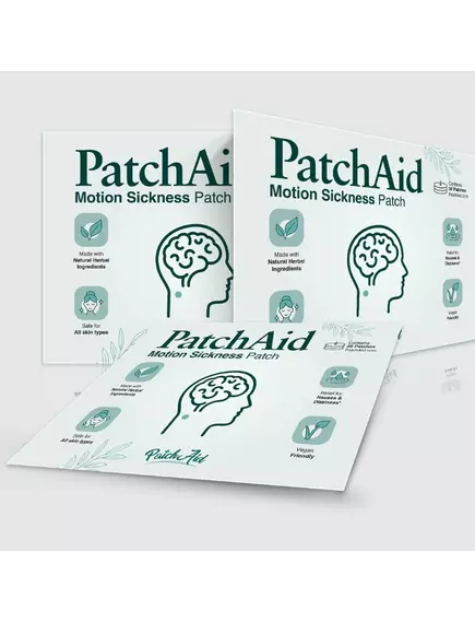 Patch Aid Motion Sickness / Патчі від захитування в транспорті 30 шт., фото 8 в магазине биодобавок nutrido.shop