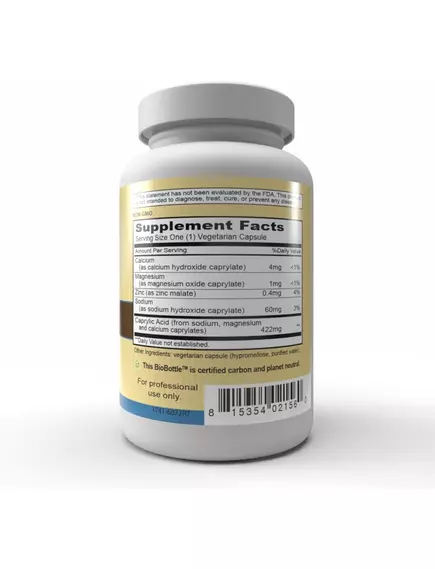 Priority One Caprylic Priority / Комплекс для здоров'я кишківника з каприловою кислотою 100 капсул, фото 3 в магазине биодобавок nutrido.shop