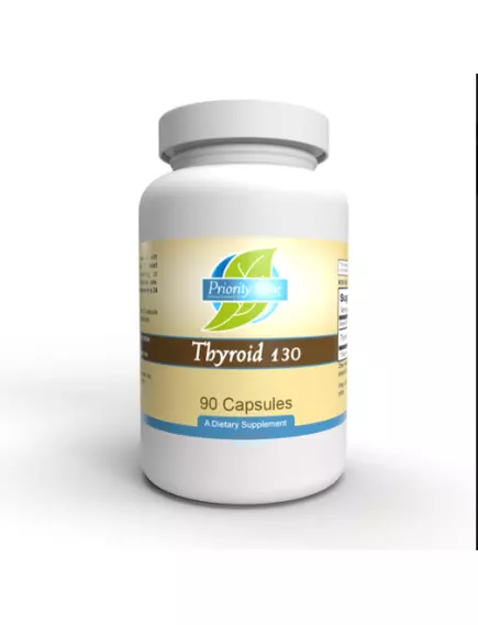 PRIORITY ONE THYROID / ЩИТОВИДНА ЗАЛОЗА 130 МГ 90 КАПСУЛ від магазину біодобавок nutrido.shop