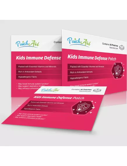Patch Aid Kids Immune Defense / Патчі для захисту імунітету в дітей 30 шт., фото 4 в магазине биодобавок nutrido.shop