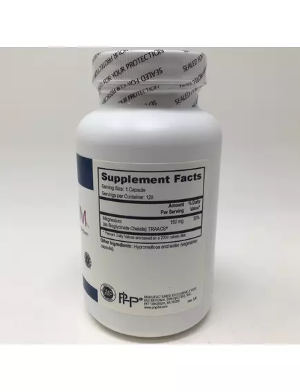 Professional Health Products True Chelate Magnesium / Магній хелат бісгліцинату 120 капсул, фото 4 від магазину біодобавок nutrido.shop