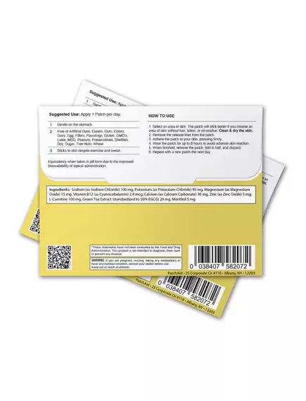 Patch Aid Fasting Aid / Патч полегшення голодування 30 шт., фото 2 в магазине биодобавок nutrido.shop