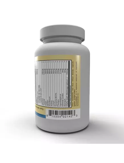 Priority One Total Gland Plus / Органи та залози корів трав'яної відгодівлі 90 капсул, фото 4 в магазине биодобавок nutrido.shop