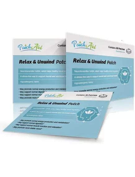 PATCH AID RELAX & UNWIND / ПАТЧІ ДЛЯ РОЗСЛАБЛЕННЯ ТА СПОКОЮ 30 ШТ., фото 5 від магазину біодобавок nutrido.shop