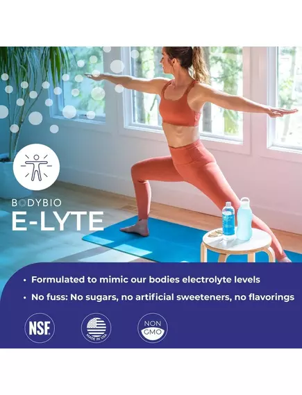 BODYBIO E-LYTE BALANCED ELECTROLYTE / РІДКІ ЕЛЕКТРОЛІТИ 118 МЛ, фото 6 від магазину біодобавок nutrido.shop
