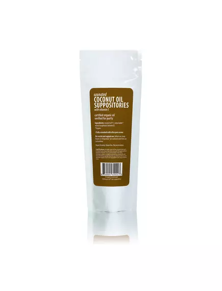 PurO3 Ozonated Coconut+E Oil Suppositories / Свечи с озоном + масло кокоса и витамин Е 10 шт. в магазине биодобавок nutrido.shop