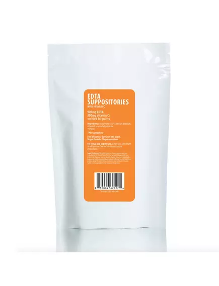 PurO3 EDTA Suppositories with Vitamin C / Суппозитории EDTA с витамином C 30 шт в магазине биодобавок nutrido.shop