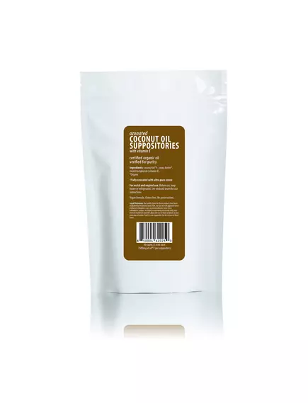PurO3 Ozonated Coconut+E Oil Suppositories / Свечи с озоном + масло кокоса и вит Е 30 шт в магазине биодобавок nutrido.shop