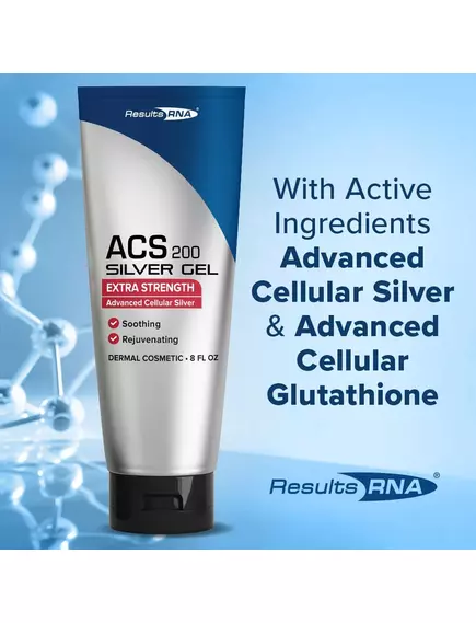 RESULTS RNA ACS 200 SILVER-GLUTATHIONE GEL / ГЛУТАТІОН СРІБЛО ГЕЛЬ 235 МЛ, фото 4 в магазині біодобавок nutrido.shop RESULTS RNA ACS 200 SILVER-GLUTATHIONE GEL / ГЛУТАТІОН СРІБЛО ГЕЛЬ 235 МЛ, фото 4 від магазину біодобавок nutrido.shop