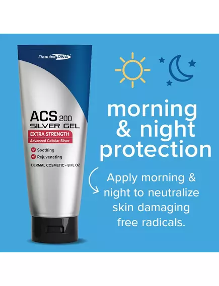 RESULTS RNA ACS 200 SILVER-GLUTATHIONE GEL / ГЛУТАТІОН СРІБЛО ГЕЛЬ 235 МЛ, фото 7 в магазині біодобавок nutrido.shop RESULTS RNA ACS 200 SILVER-GLUTATHIONE GEL / ГЛУТАТІОН СРІБЛО ГЕЛЬ 235 МЛ, фото 7 від магазину біодобавок nutrido.shop