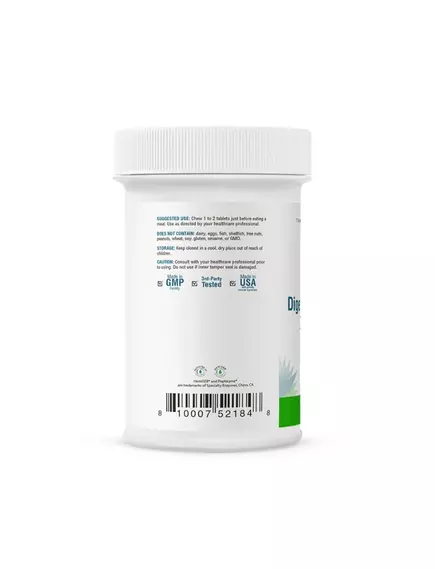 Seeking Health Digestive Enzymes Chewable / Травні ферменти 60 жувальних таблеток, фото 4 від магазину біодобавок nutrido.shop