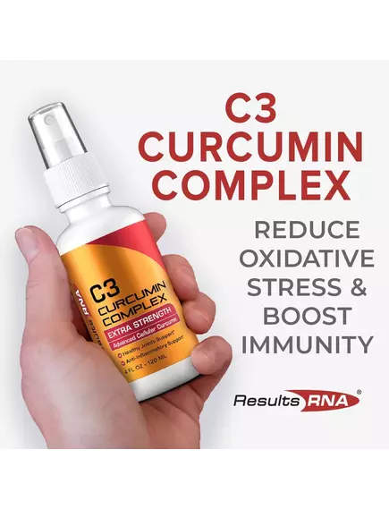 RESULTS RNA C3 CURCUMIN COMPLEX / КУРКУМІН СПРЕЙ ДЛЯ ПІДТРИМКИ СУГЛОБІВ ТА М'ЯЗІВ 60 МЛ, фото 2 в магазині біодобавок nutrido.shop RESULTS RNA C3 CURCUMIN COMPLEX / КУРКУМІН СПРЕЙ ДЛЯ ПІДТРИМКИ СУГЛОБІВ ТА М'ЯЗІВ 60 МЛ, фото 2 від магазину біодобавок nutrido.shop