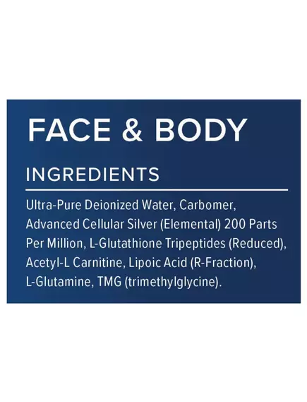 Results RNA ACS 200 Silver-Glutathione Gel / Глутатіон срібло гель 118 мл, фото 2 в магазине биодобавок nutrido.shop