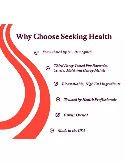 Seeking Health B Minus / Комплекс витаминов группы Б без Б12 и фолиевой 100 капсул, фото 10 в магазине биодобавок nutrido.shop