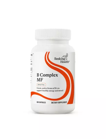 Seeking Health B Complex MF / Безметильный комплекс витаминов группы Б 100 капсул в магазине биодобавок nutrido.shop