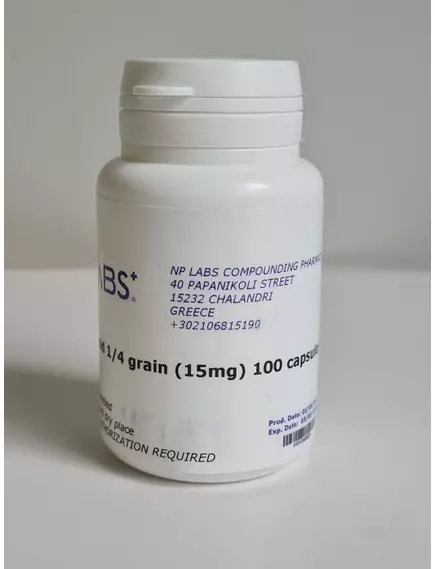 ARMOUR THYROID 1/4 GRAIN (15MG) 100 CAPS, фото 2 в магазине биодобавок nutrido.shop