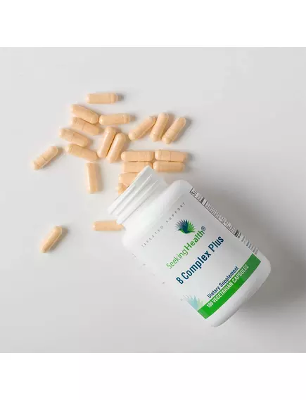 SEEKING HEALTH B COMPLEX PLUS / КОМПЛЕКС ВІТАМІНІВ ГРУПИ Б З ХОЛІНОМ 100 КАПСУЛ, фото 4 від магазину біодобавок nutrido.shop
