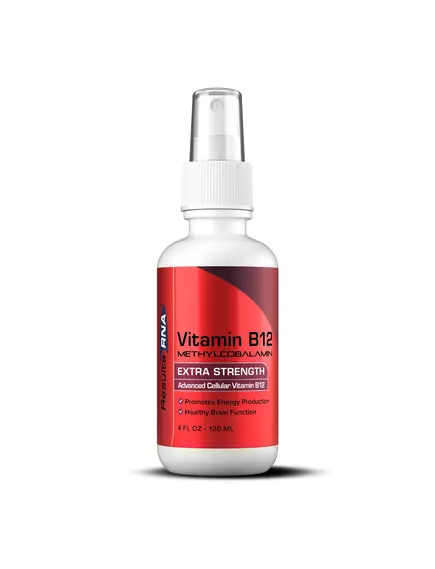 Results RNA Vitamin B12 / Вітамін Б12 метилкобаламін спрей 120 мл від магазину біодобавок nutrido.shop