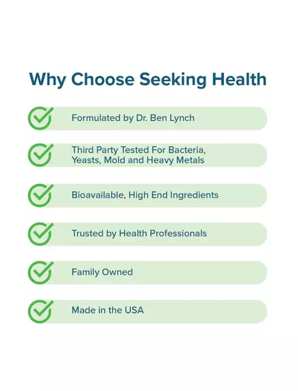 Seeking Health Glutathione Plus / Глутатіон із кофакторами 60 пастилок, фото 5 від магазину біодобавок nutrido.shop