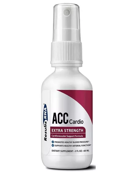Results RNA ACC Cardio Extra Strength / Підтримка серцево-судинної системи спрей 60 мл від магазину біодобавок nutrido.shop
