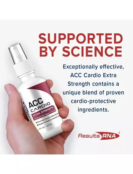 Results RNA ACC Cardio Extra Strength / Підтримка серцево-судинної системи спрей 60 мл, фото 3 від магазину біодобавок nutrido.shop