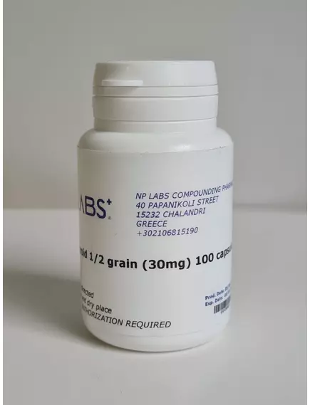 ARMOUR THYROID 1/2 GRAIN (30MG) 100 CAPS, фото 2 від магазину біодобавок nutrido.shop