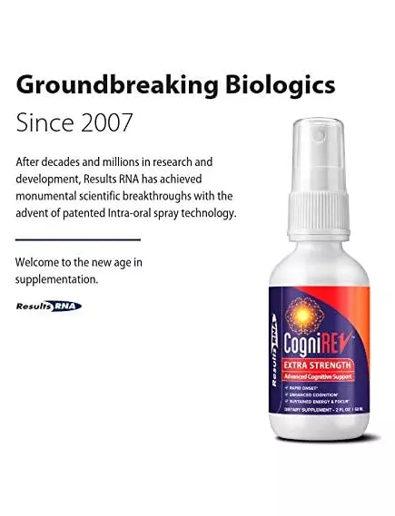 Results RNA CogniRev Twin Pac / Когнітивна підтримка для сталої енергії та концентрації 2 шт по 60 мл, фото 7 в магазине биодобавок nutrido.shop
