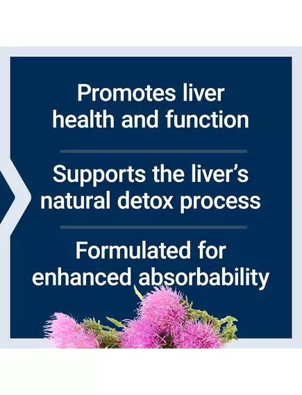 Life Extension Advanced Milk Thistle / Расторопша для здоровья печени 60 гель капсул, фото 6 в магазине биодобавок nutrido.shop