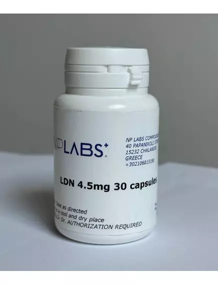 LDN 4,5 MG 30 CAPS в магазине биодобавок nutrido.shop