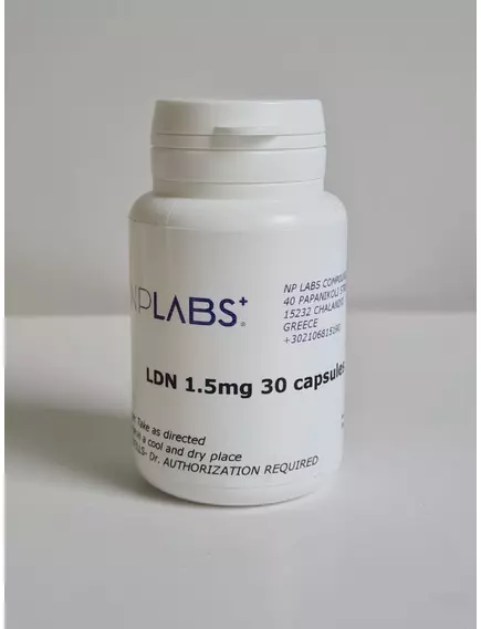 LDN 1,5 MG 30 CAPS від магазину біодобавок nutrido.shop