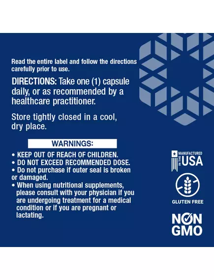 Life Extension Calcium D-Glucarate/D-глюкарат кальцію 200 мг 60 капсул, фото 4 в магазине биодобавок nutrido.shop