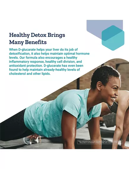 Life Extension Calcium D-Glucarate/D-глюкарат кальцію 200 мг 60 капсул, фото 5 в магазине биодобавок nutrido.shop