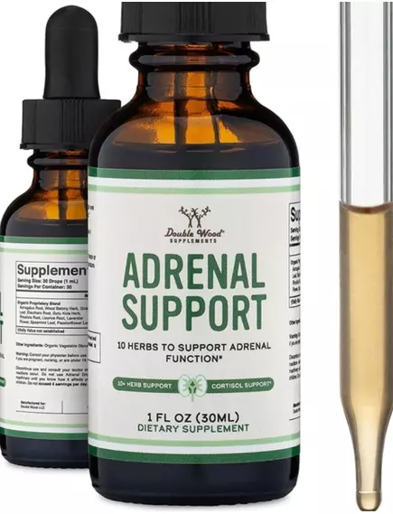 Double Wood Adrenal Support / Поддержка надпочечников 30 мл, фото 4 в магазине биодобавок nutrido.shop