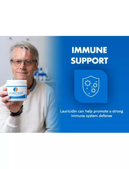 Lauricidin Лаурисидин 227 г (Монолаурин) Противовирусная поддержка, фото 3 купить в магазине биодобавок nutrido.shop Lauricidin Лаурисидин 227 г (Монолаурин) Противовирусная поддержка, фото 3 в магазине биодобавок nutrido.shop