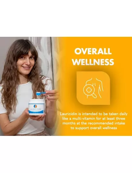 Lauricidin Лаурисидин 227 г (Монолаурин) Противовирусная поддержка, фото 6 купить в магазине биодобавок nutrido.shop Lauricidin Лаурисидин 227 г (Монолаурин) Противовирусная поддержка, фото 6 в магазине биодобавок nutrido.shop