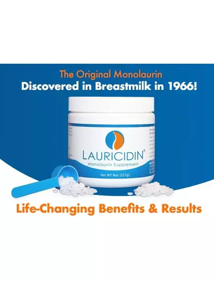 Lauricidin Лаурисидин 227 г (Монолаурин) Противовирусная поддержка, фото 9 купить в магазине биодобавок nutrido.shop Lauricidin Лаурисидин 227 г (Монолаурин) Противовирусная поддержка, фото 9 в магазине биодобавок nutrido.shop