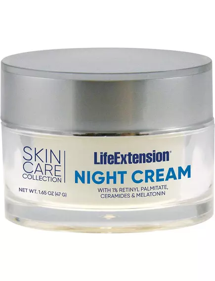Life Extension Skin Care Collection Night Cream / Нічний крем на основі мелатоніну 47 г, фото 2 від магазину біодобавок nutrido.shop