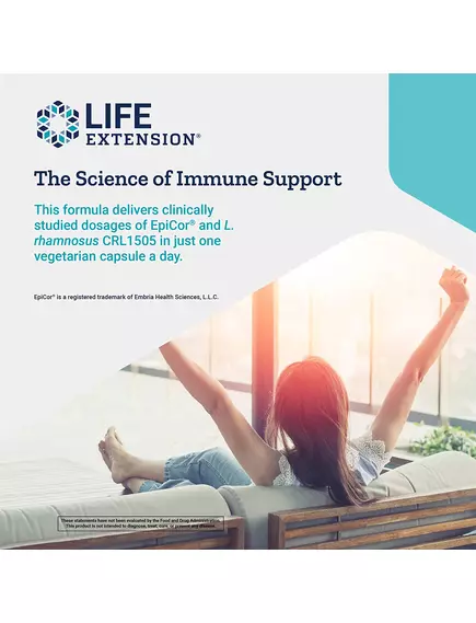 LIFE EXTENSION FLORASSIST IMMUNE & NASAL DEFENSE / ПІДТРИМКА ІМУНІТЕТУ ТА ДИХАЛЬНОЇ СИСТЕМИ 30 КАПСУЛ, фото 3 від магазину біодобавок nutrido.shop