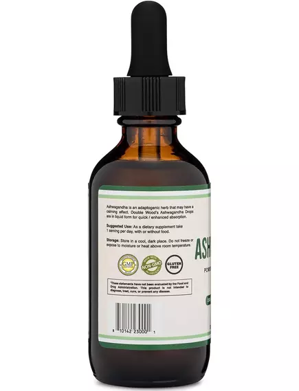 Double Wood Ashwagandha / Ашваганда підтримка при стресі 60 мл, фото 7 від магазину біодобавок nutrido.shop