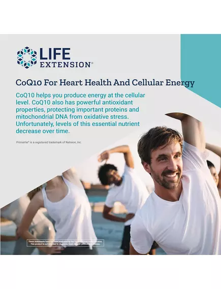 Life Extension Super Ubiquinol CoQ10 / Супер убихинол Ку10 с поддержкой митохондрий 30 капсул, фото 5 в магазине биодобавок nutrido.shop