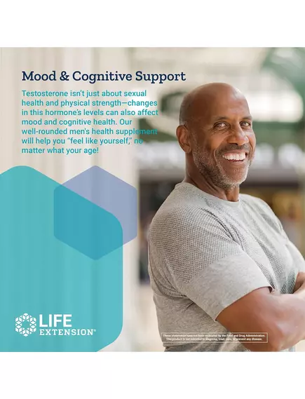 Life Extension Super Miraforte with Standardized Lignans / Супер Мирафорте для тестостерону 120 капсул, фото 6 в магазине биодобавок nutrido.shop