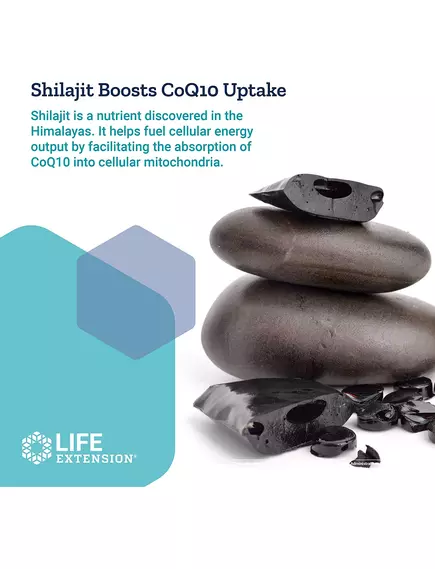 LIFE EXTENSION SUPER UBIQUINOL COQ10 100 MG / СУПЕР УБІХІНОЛ КУ10 З ПІДТРИМКОЮ МІТОХОНДРІЙ 60 КАПСУЛ, фото 3 від магазину біодобавок nutrido.shop