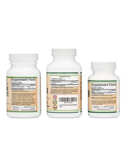 Double Wood Combo Sleep Strack / Набор для улучшения сна (Магний треонат, Апигенин, Л-Теанин), фото 2 в магазине биодобавок nutrido.shop