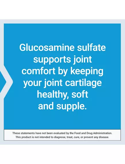 Life Extension Glucosamine Sulfate / Глюкозаміну сульфат 60 капсул, фото 7 від магазину біодобавок nutrido.shop