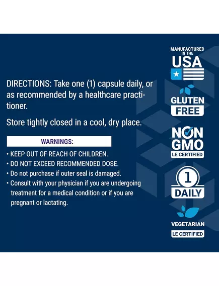 Life Extension Lactoferrin Caps / Лактоферин підтримка імунної системи 60 капсул, фото 7 від магазину біодобавок nutrido.shop