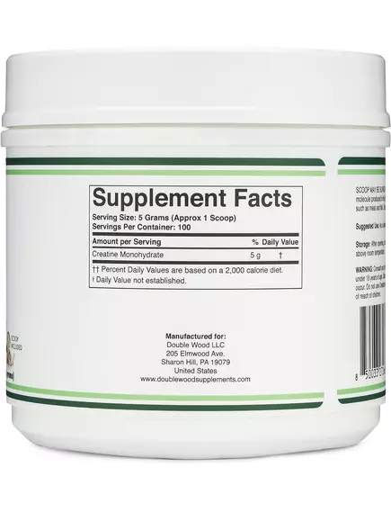 Double Wood Creatine / Креатин порошок 500 грамів, фото 3 від магазину біодобавок nutrido.shop