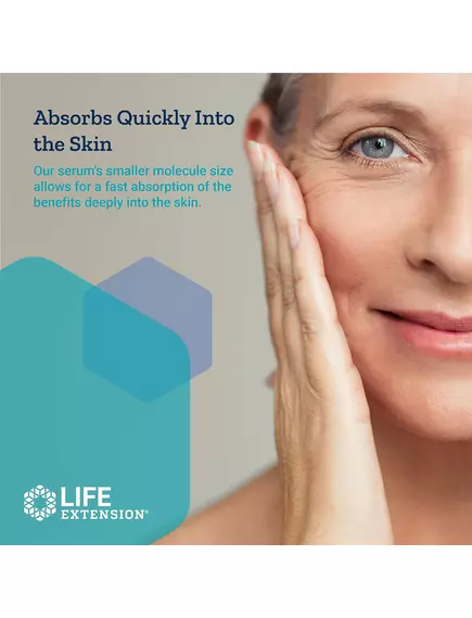 Life Extension Skin Care Collection Anti-Aging Serum / Антивікова сироватка для шкіри 50 мл, фото 5 від магазину біодобавок nutrido.shop