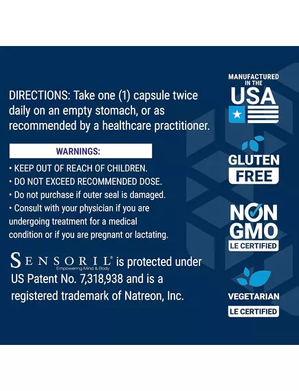 Life Extension Optimized Ashwagandha / Оптимізована Ашваганда 60 капсул, фото 7 від магазину біодобавок nutrido.shop